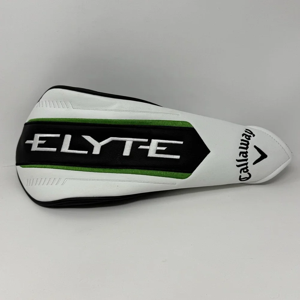 Callaway‎ ELYTE Driver Golf Club Head Cover ONLY White/Black/Green Elite